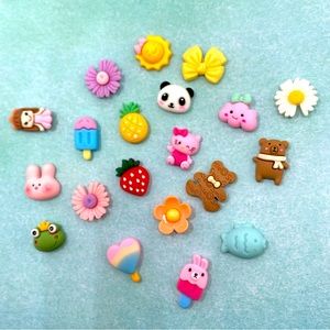 20pcs- Cartoon Kawaii 3D Stickers, Bottle/Phone/Refrigerator/laptop stickers
